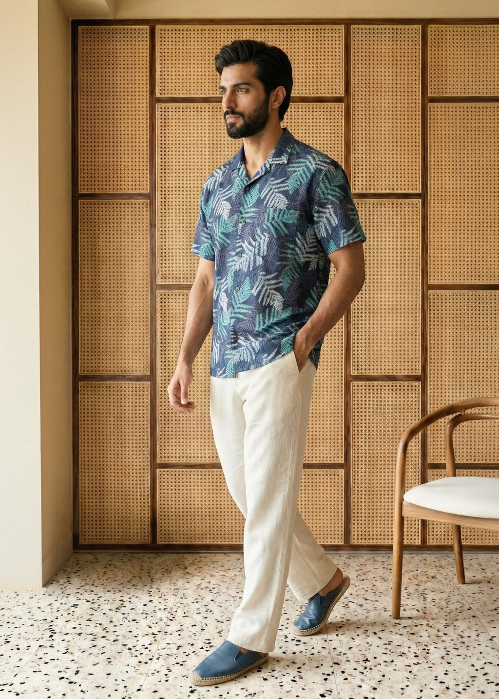 Midnight Fern Shirt