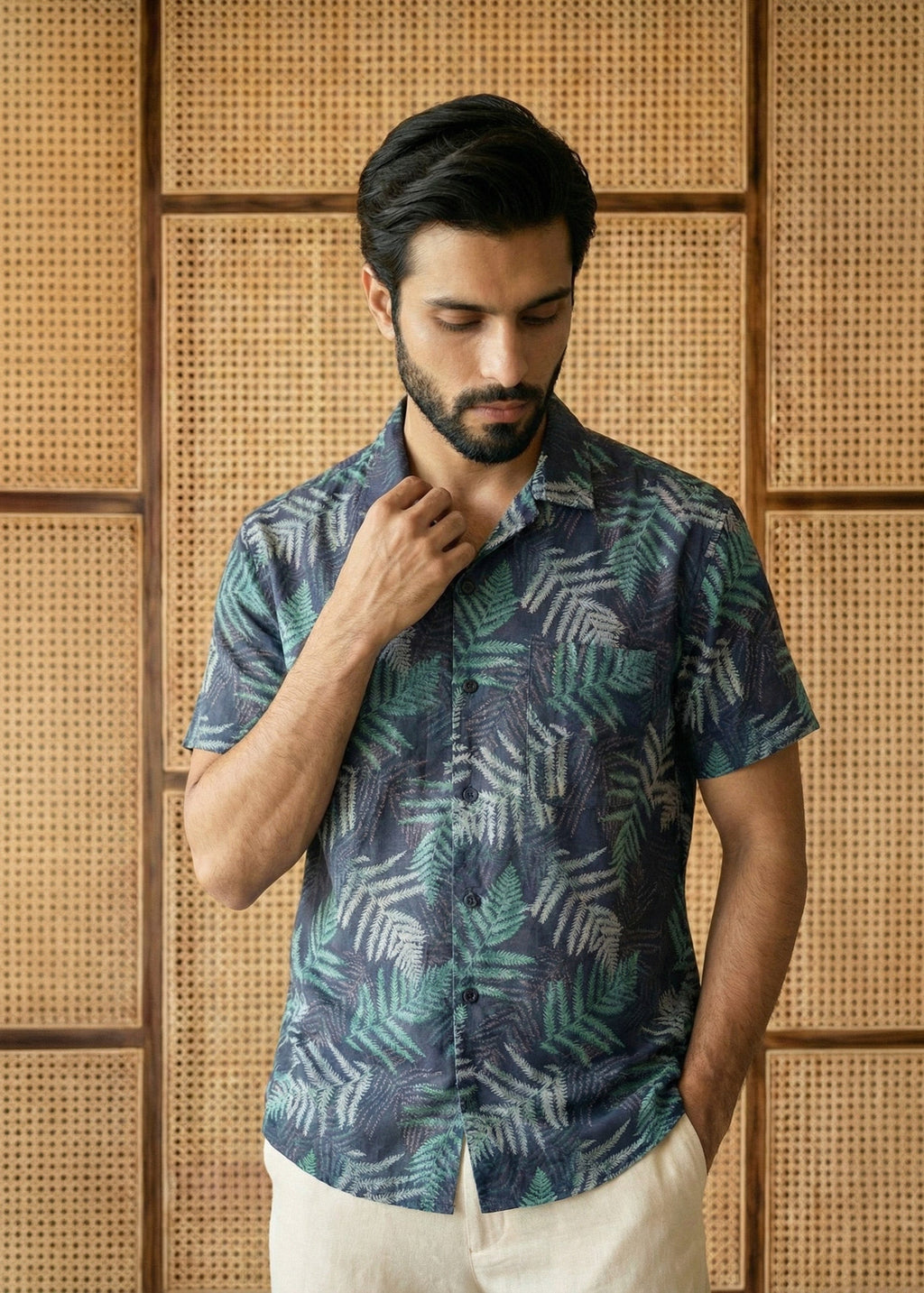 Midnight Fern Shirt